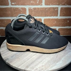 Black And Gold Adidas Shoes 